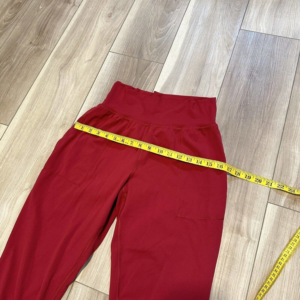Athleta Red Track Pants - Picture 8 of 10